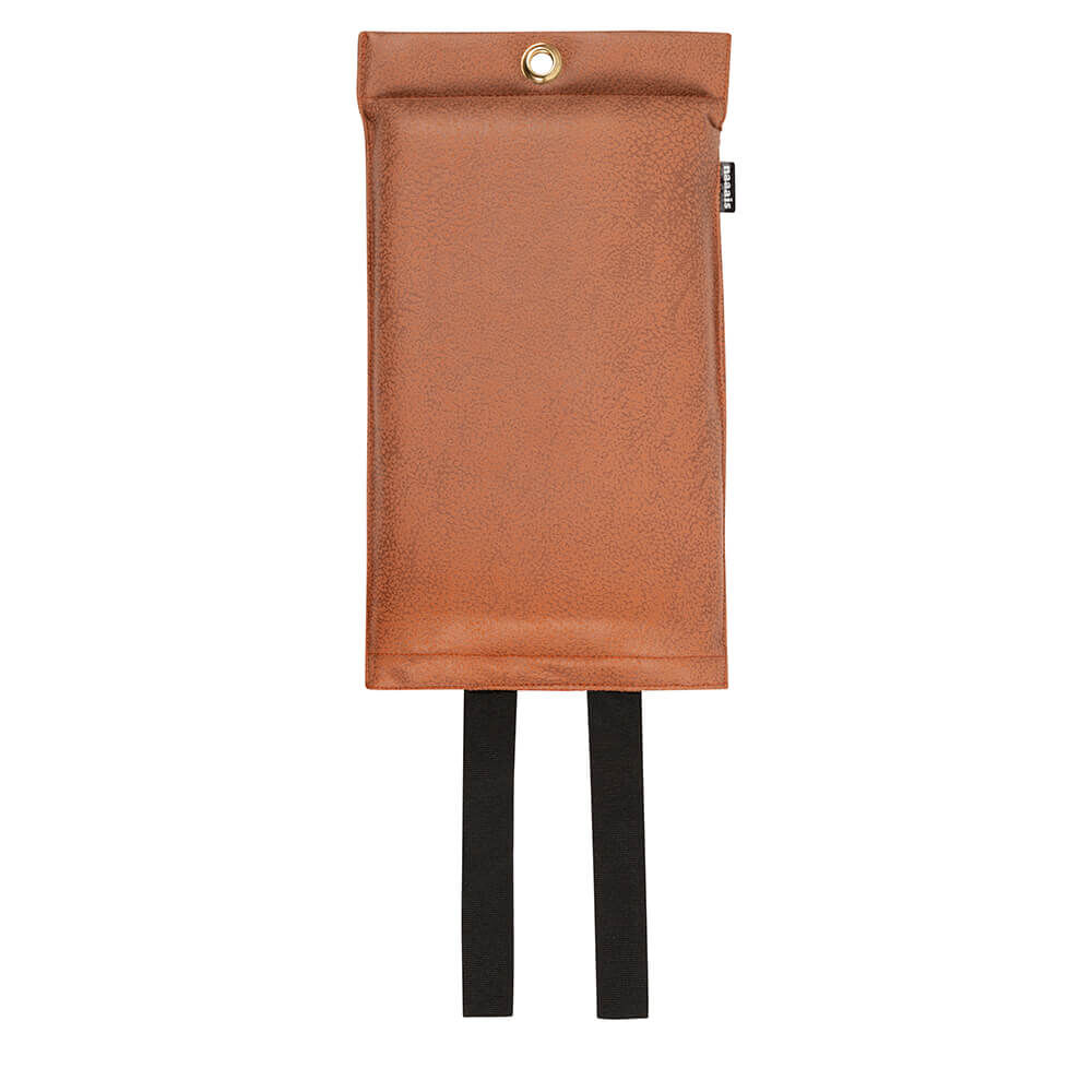 Löschdecke Vegan Cognac | Brandschutzdecke 1.20m x 1.80m | Haus | Camping | Boot | Grill | Persone von Naaais Löschdecke Vegan Cognac | Brandschutzdecke 1.20m x 1.80m | Haus | Camping | Boot | Grill | Persone von Naaais