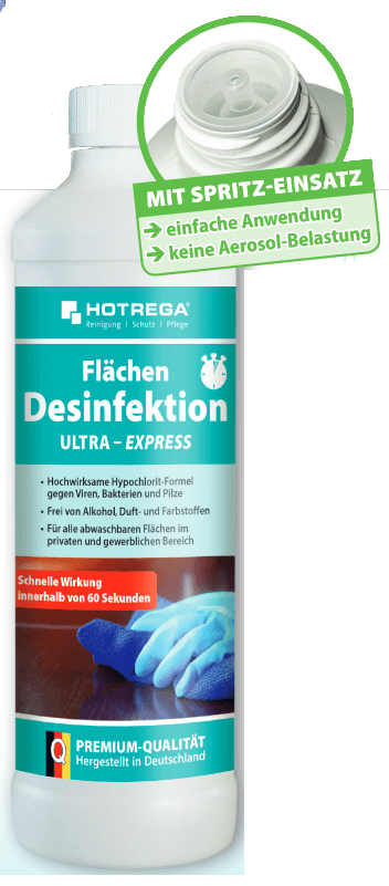 Flächen Desinfektion ~ ULTRA - EXPRESS ~ 500ml