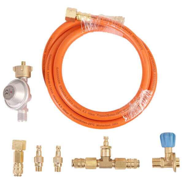 Anschlussset für SKOTTI MAX - 1,3m Adapterschlauch mit Schnellkupplung von SKOTTI