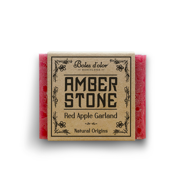 Amber Stone - Red Apple Garland - Duft in Quadratform - All Natural Range Amber Stone - Red Apple Garland - Duft in Quadratform - All Natural Range