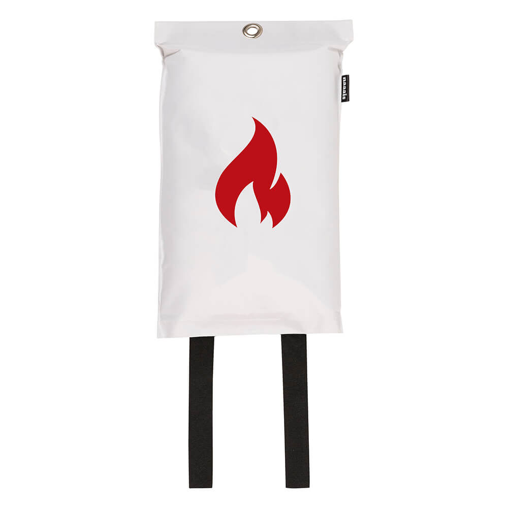 Löschdecke Flammen | Brandschutzdecke 1.20m x 1.80m für Haus | Camping | Boot | Grill | Personen von Naaais Löschdecke Flammen | Brandschutzdecke 1.20m x 1.80m für Haus | Camping | Boot | Grill | Personen von Naaais