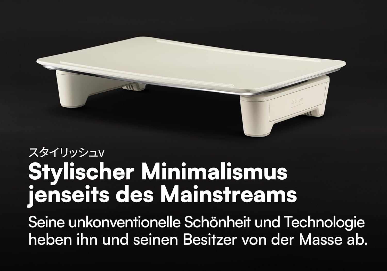 abien MAGIC GRILL - Japanischer Teppanyaki-Elektrogrill - Weiß von abien