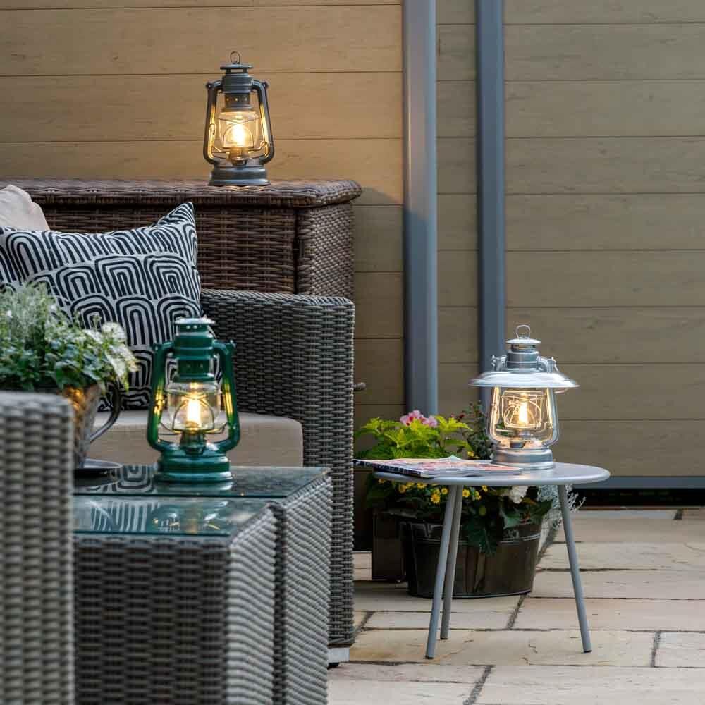 Feuerhand LED Laterne Baby Special 276 Zinc-Plated bis 150 Lumen von Feuerhand