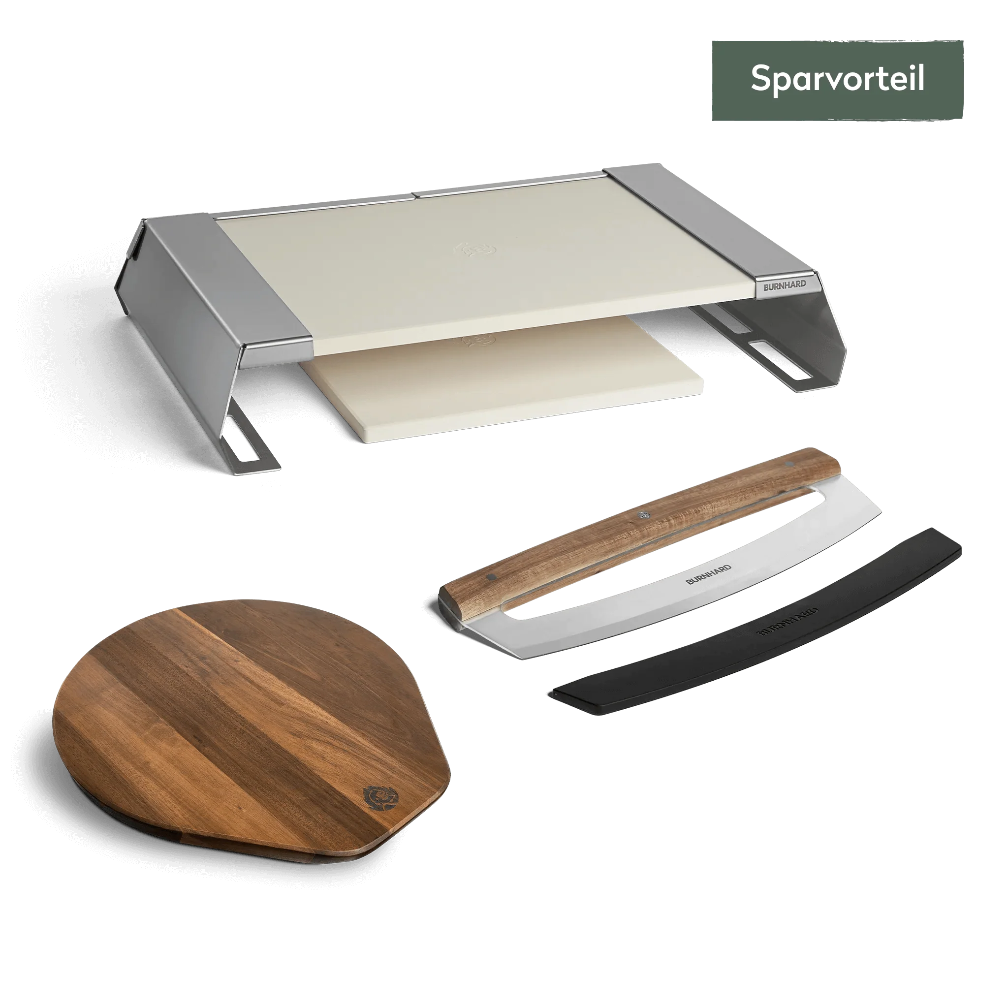 BURNHARD BBQ Pizza-Set 3-tlg.