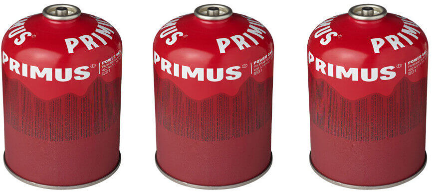 3x PRIMUS Power Gas Ventilgaskartusche mit selbstschließendem Ventil - 450g (PG450) von Primus 3x PRIMUS Power Gas Ventilgaskartusche mit selbstschließendem Ventil - 450g (PG450) von Primus