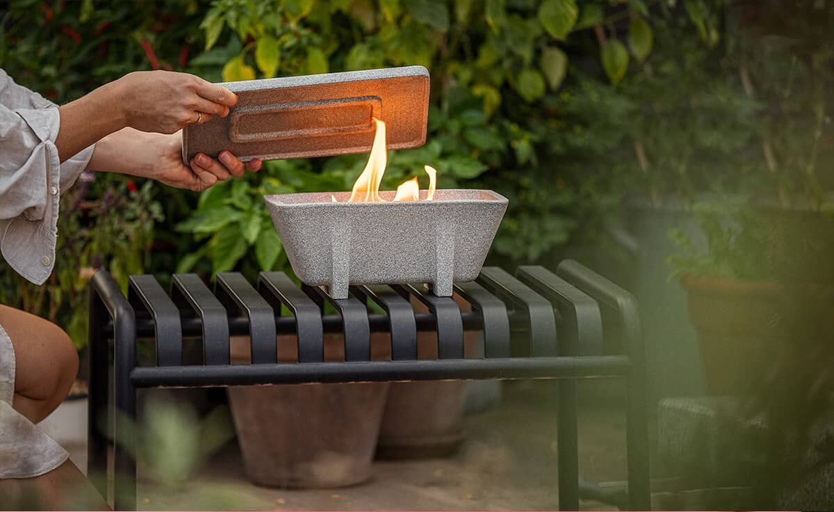 Deckel für das Schmelzfeuer Outdoor XL Granicium | SXLG-DE von DENK Keramik