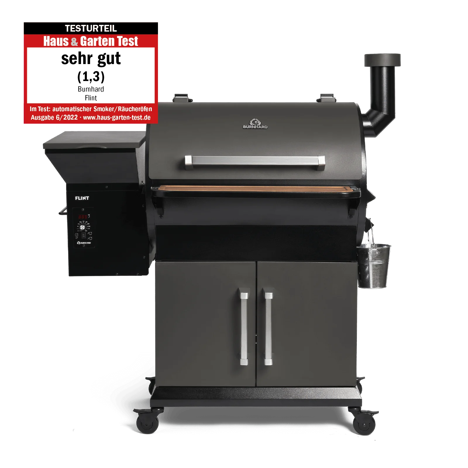 BURNHARD FLINT Pelletsmoker  von BURNHARD