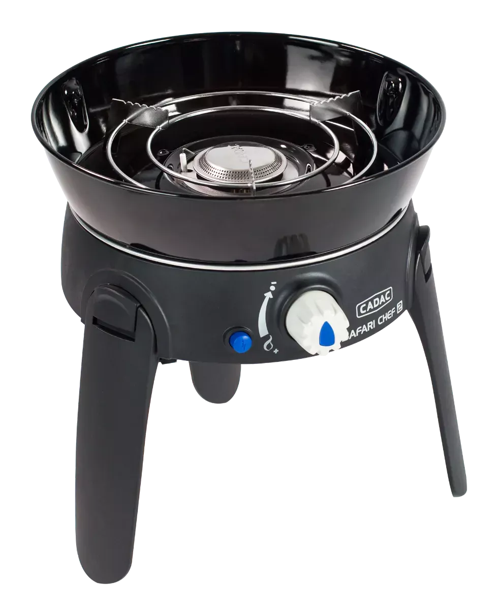 CADAC Safari Chef 30 LP Lite 50mbar | Kompakter Gasgrill | Leichtgewicht | Aufbewahrungstasche von CADAC CADAC Safari Chef 30 LP Lite 50mbar | Kompakter Gasgrill | Leichtgewicht | Aufbewahrungstasche von CADAC