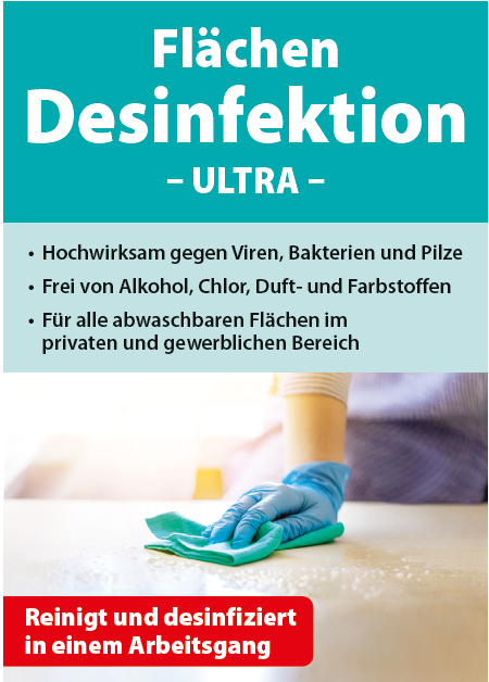 HOTREGA Flächen Desinfektion ~ ULTRA ~ 500ml