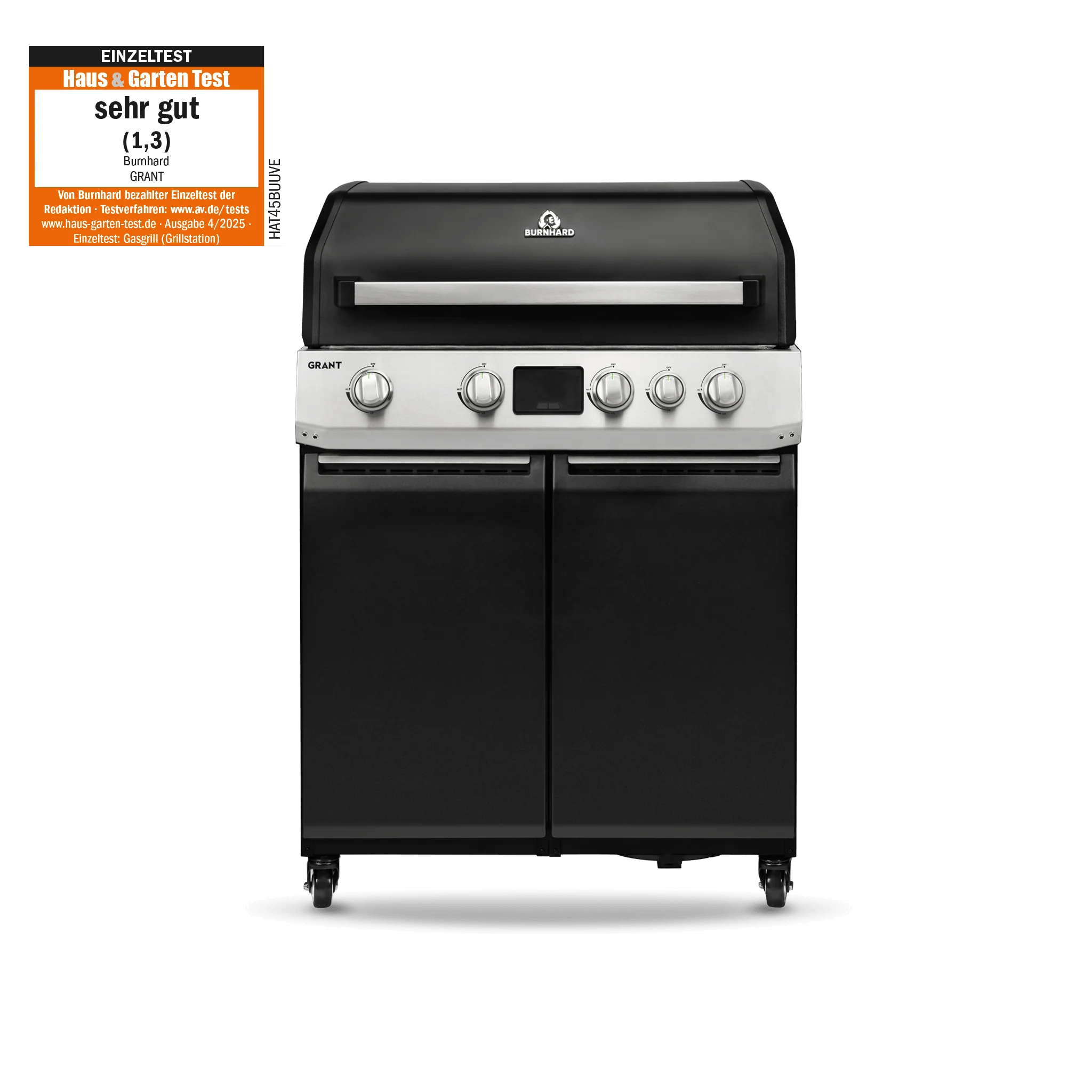BURNHARD GRANT Base - Modularer Gasgrill 4-Brenner