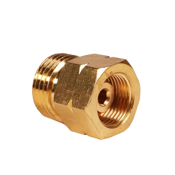 KN-Adapter Handwerkerflasche kurz 21,80 x 1/1/4" links AG x 3/8" IG links von HUW24