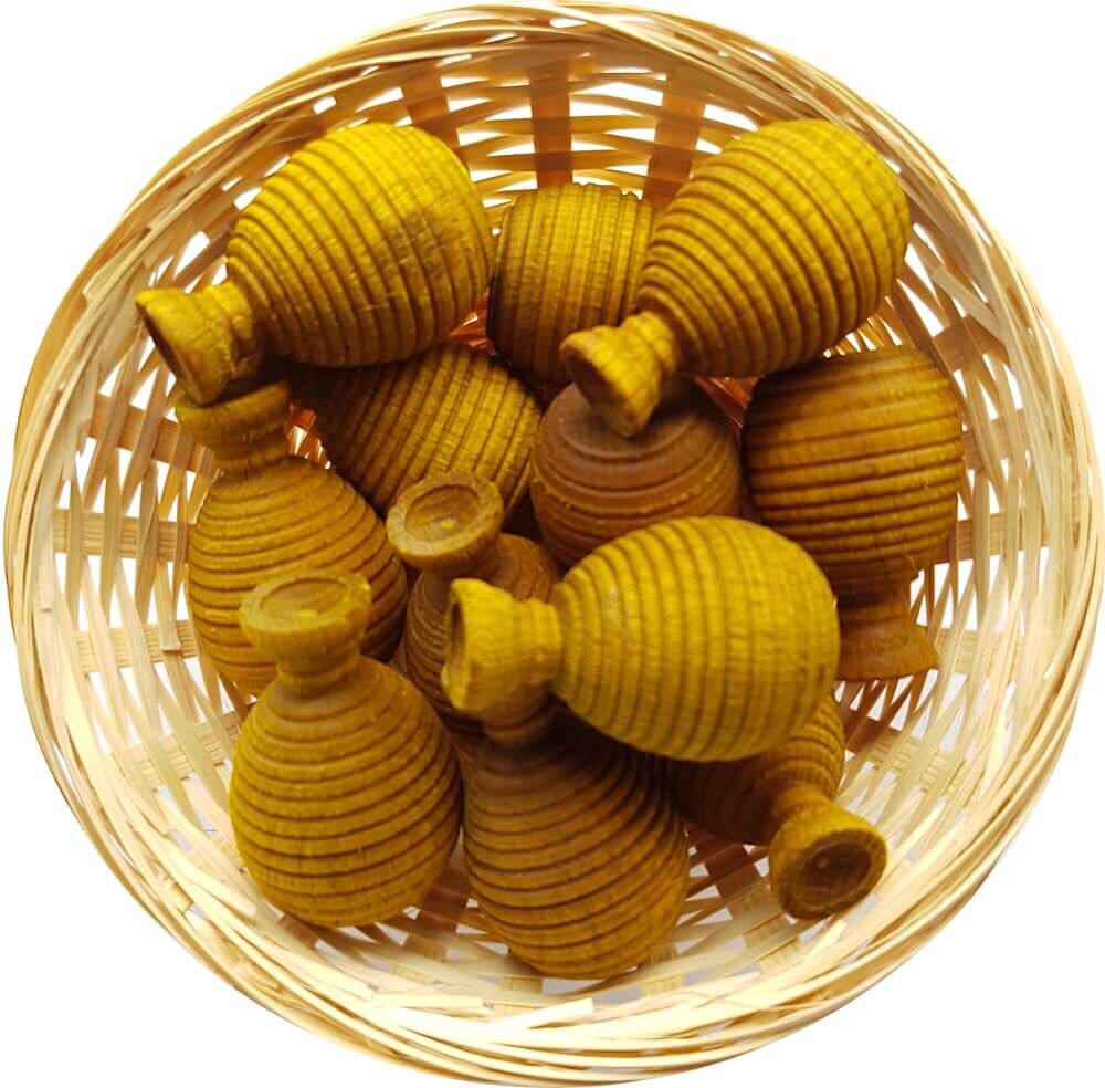 10x Ananas Duftholz zur Lufterfrischung und Raumbeduftung - Dufthölzer - Duftfrüchte - Duftkugel von DuftHolz 10x Ananas Duftholz zur Lufterfrischung und Raumbeduftung - Dufthölzer - Duftfrüchte - Duftkugel von DuftHolz
