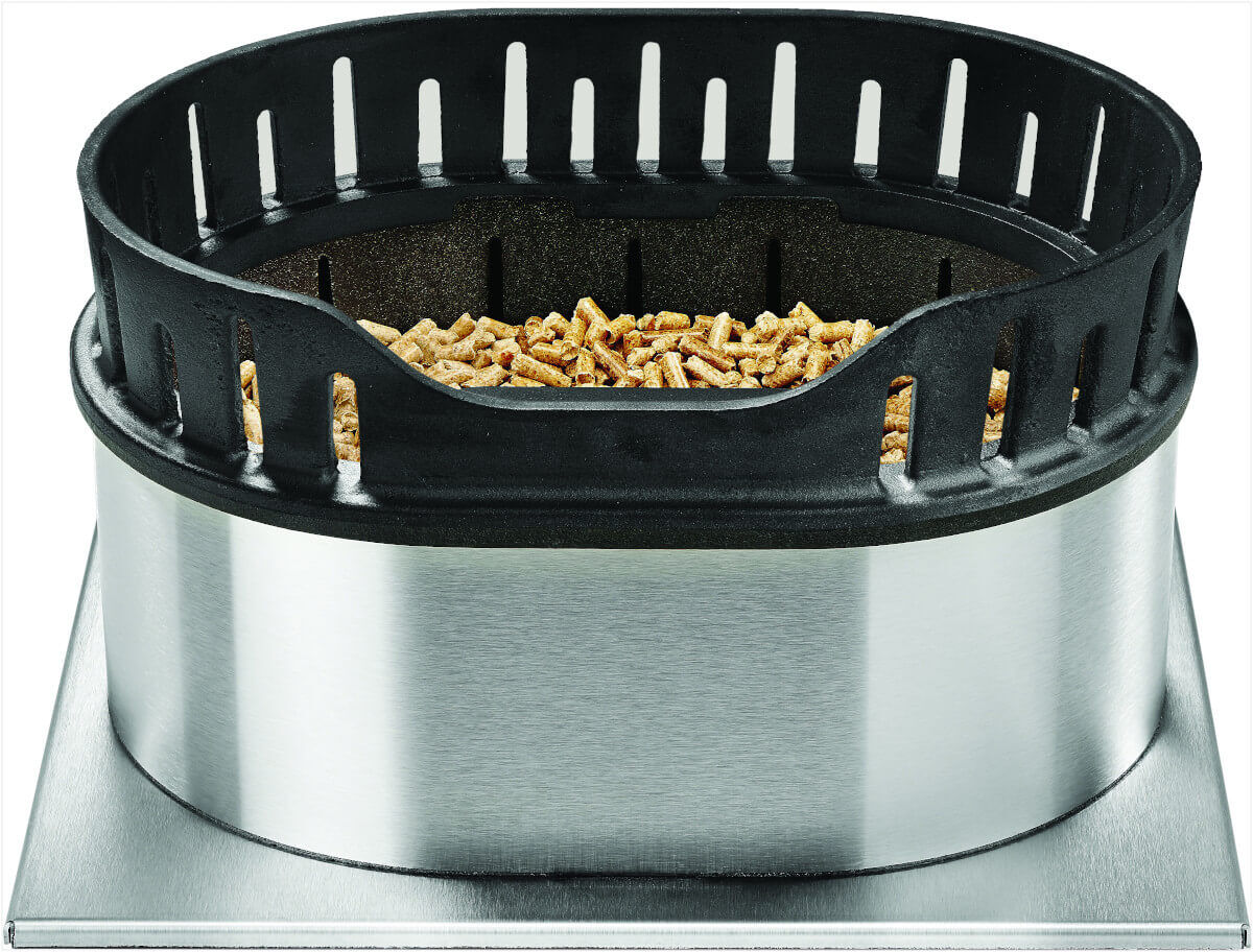 Pellet Brenner Aufsatz QR31 für mehr Füllvolumen für Pellet Brenner Q30 von Qaito