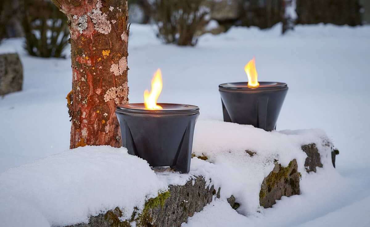 DENK Keramik Winterhaube & Schutzhaube für das Schmelzfeuer Outdoor CeraLava® - SFC-WH von DENK Keramik
