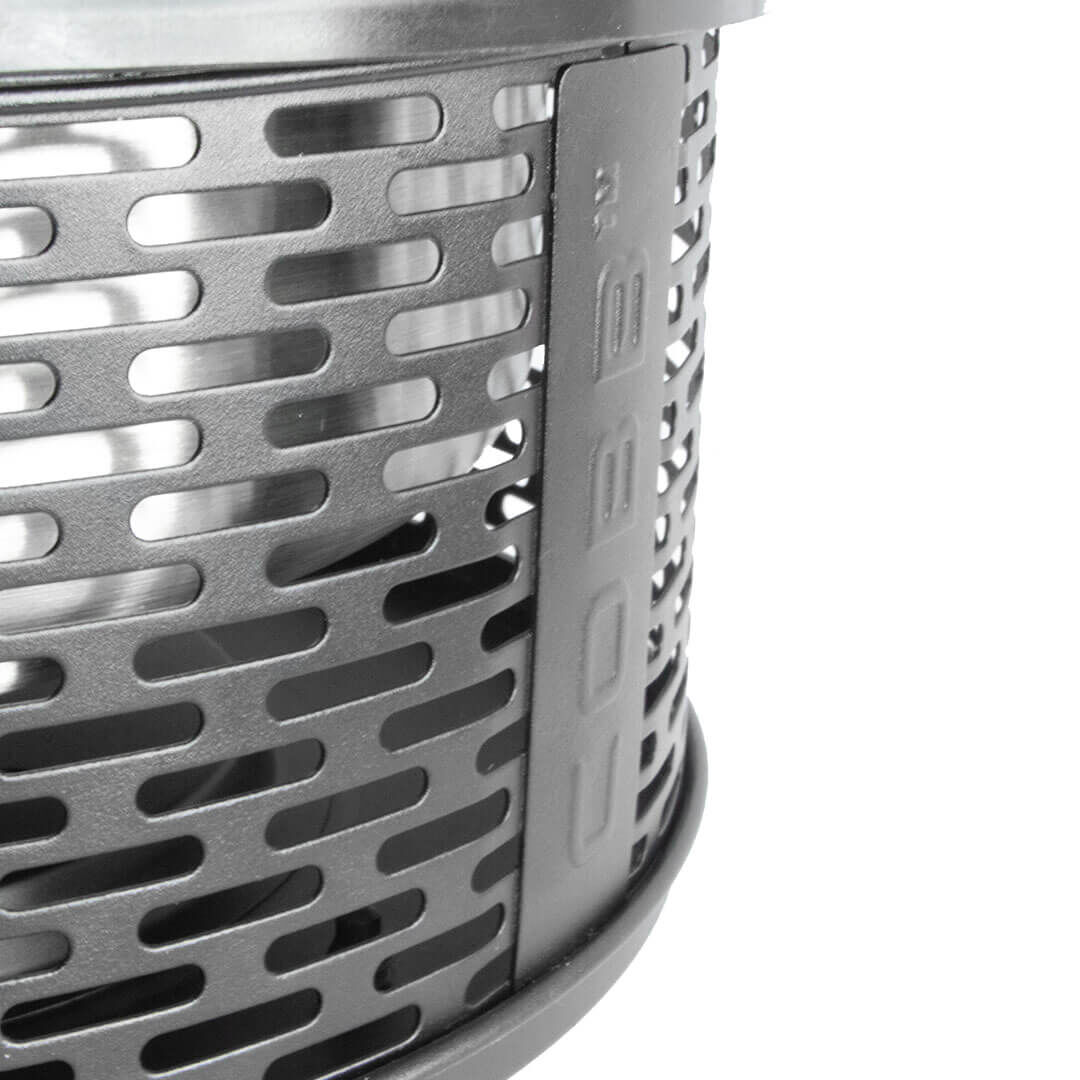 Cobb PRO BLACK Holzkohle Grill inkl. Grillplatte ~ 8-teilig inkl. Cobble Stone | SET 4 von Cobb