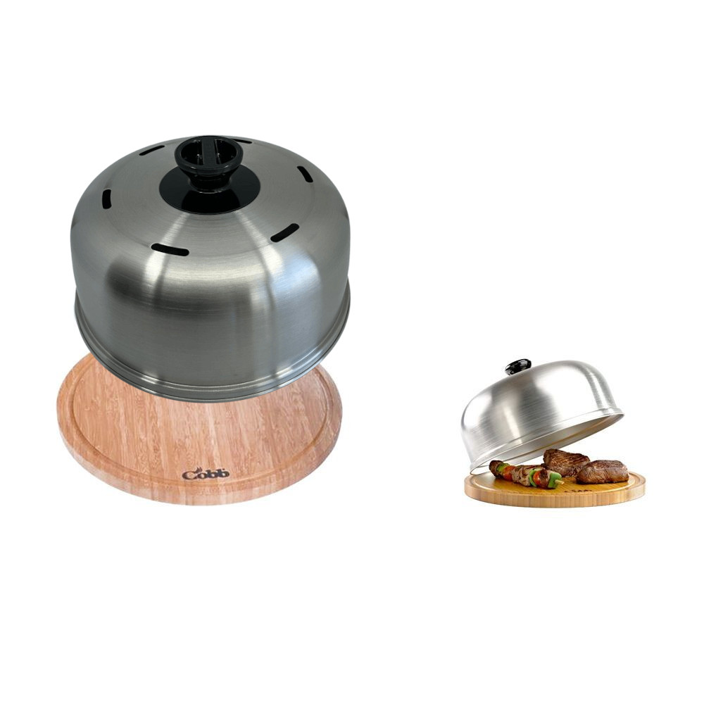 Original Cobb Grill Zubehörpaket 6 - Original Cobb Schneidebrett + Deckel - 2-teilig von Cobb Original Cobb Grill Zubehörpaket 6 - Original Cobb Schneidebrett + Deckel - 2-teilig von Cobb