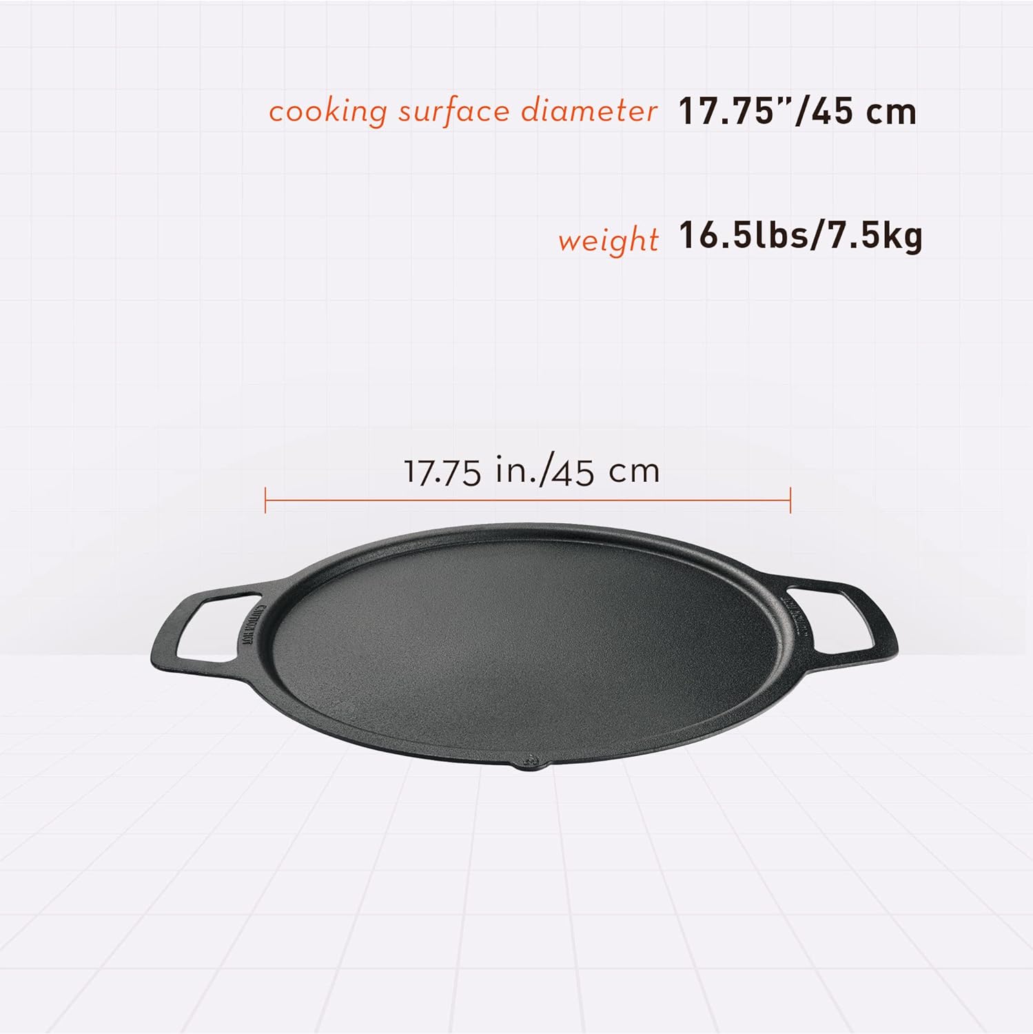 Solo Stove Bonfire Gusseisen-Plancha von Solo Stove