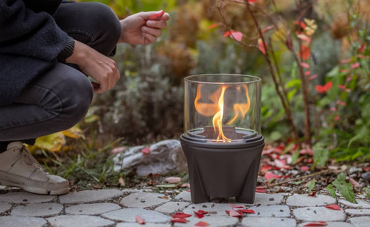 DENK Keramik Lichtglas-Aufsatz für Schmelzfeuer® Outdoor CeraLava® ~ SFC-LGA von DENK Keramik