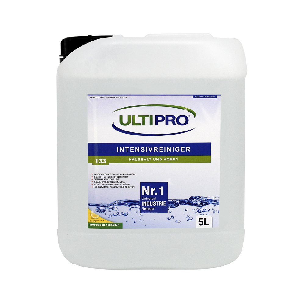 1x 5 Liter ULTIPRO Intensivreiniger für Haushalt & Hobby & Camping & Gewerbe | biologisch abbaubarer von ULTIPRO 1x 5 Liter ULTIPRO Intensivreiniger für Haushalt & Hobby & Camping & Gewerbe | biologisch abbaubarer von ULTIPRO