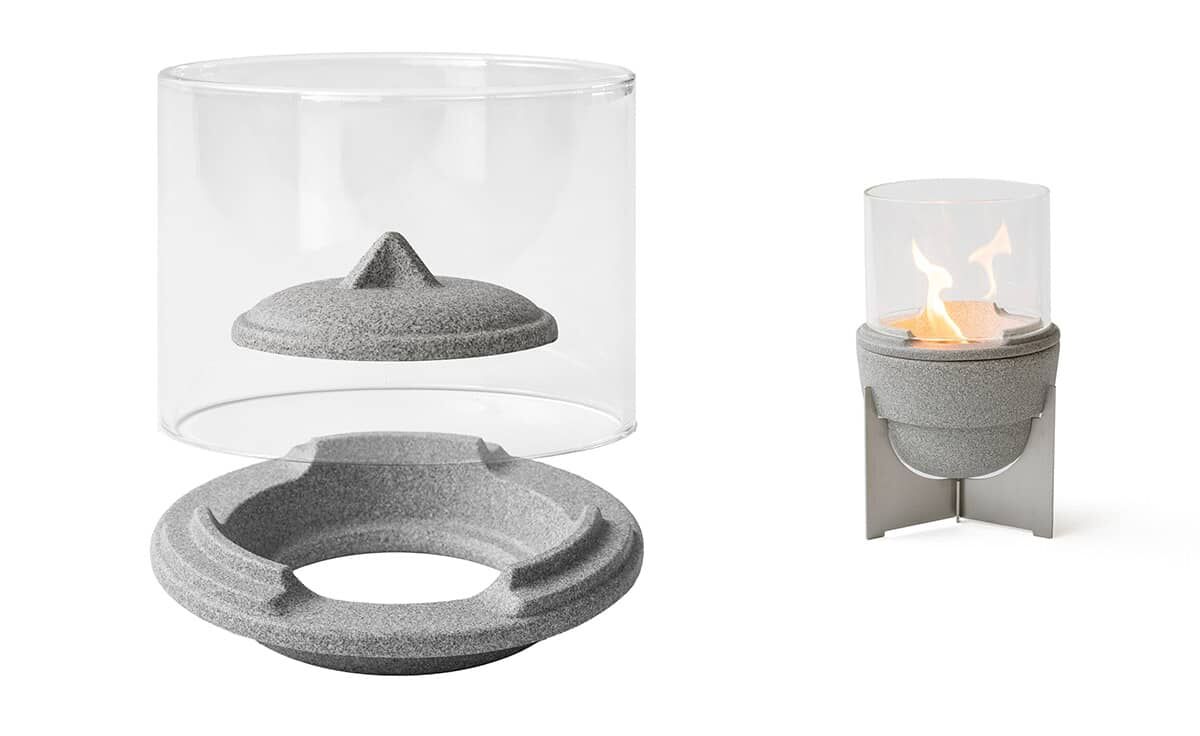 DENK Keramik Lichtglas-Aufsatz für Schmelzfeuer® Outdoor L Granicium® ~ SLG-LGA von DENK Keramik DENK Keramik Lichtglas-Aufsatz für Schmelzfeuer® Outdoor L Granicium® ~ SLG-LGA von DENK Keramik