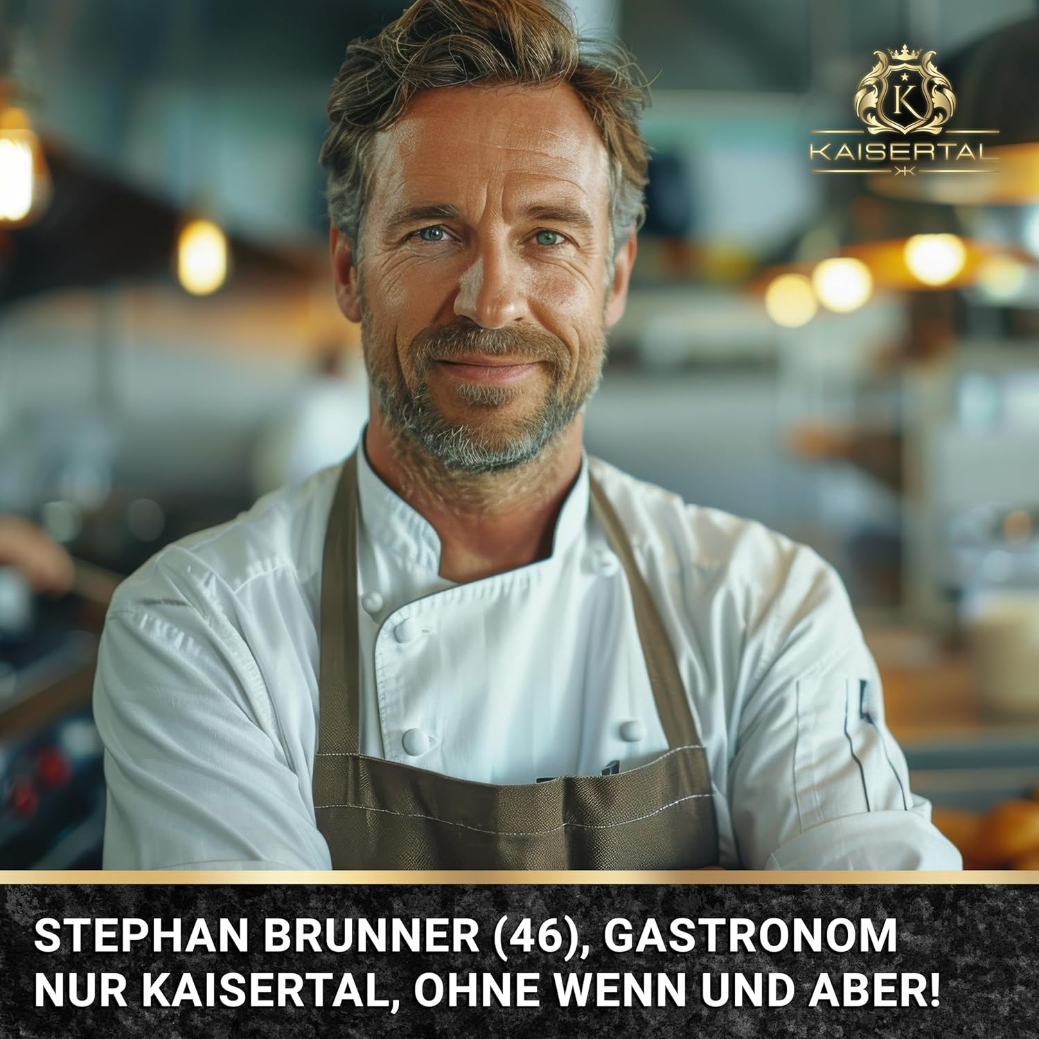 KAISERTAL Servierpfanne Gusseisen Oval 15x10 cm - Pfanne mit 2 Griffen & Holzuntersetzer von KAISERTAL