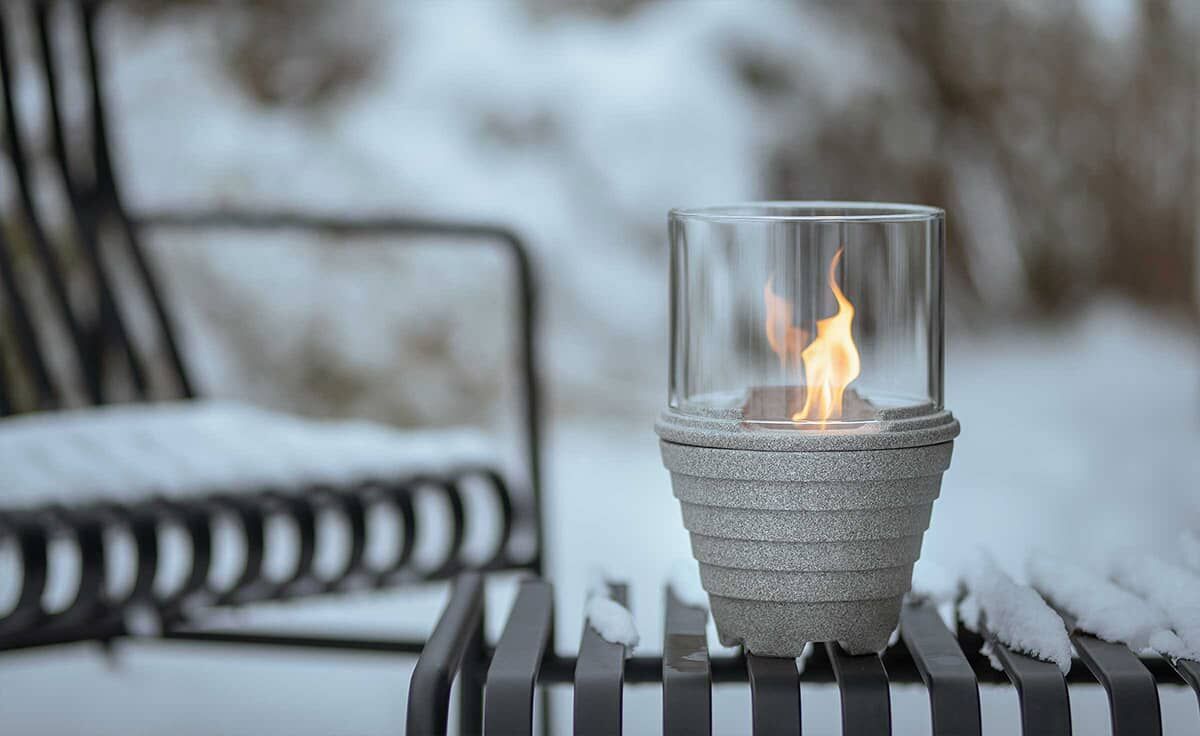 DENK Keramik Lichtglas-Aufsatz für Schmelzfeuer® Outdoor Granicium® ~ SFG-LGA von DENK Keramik