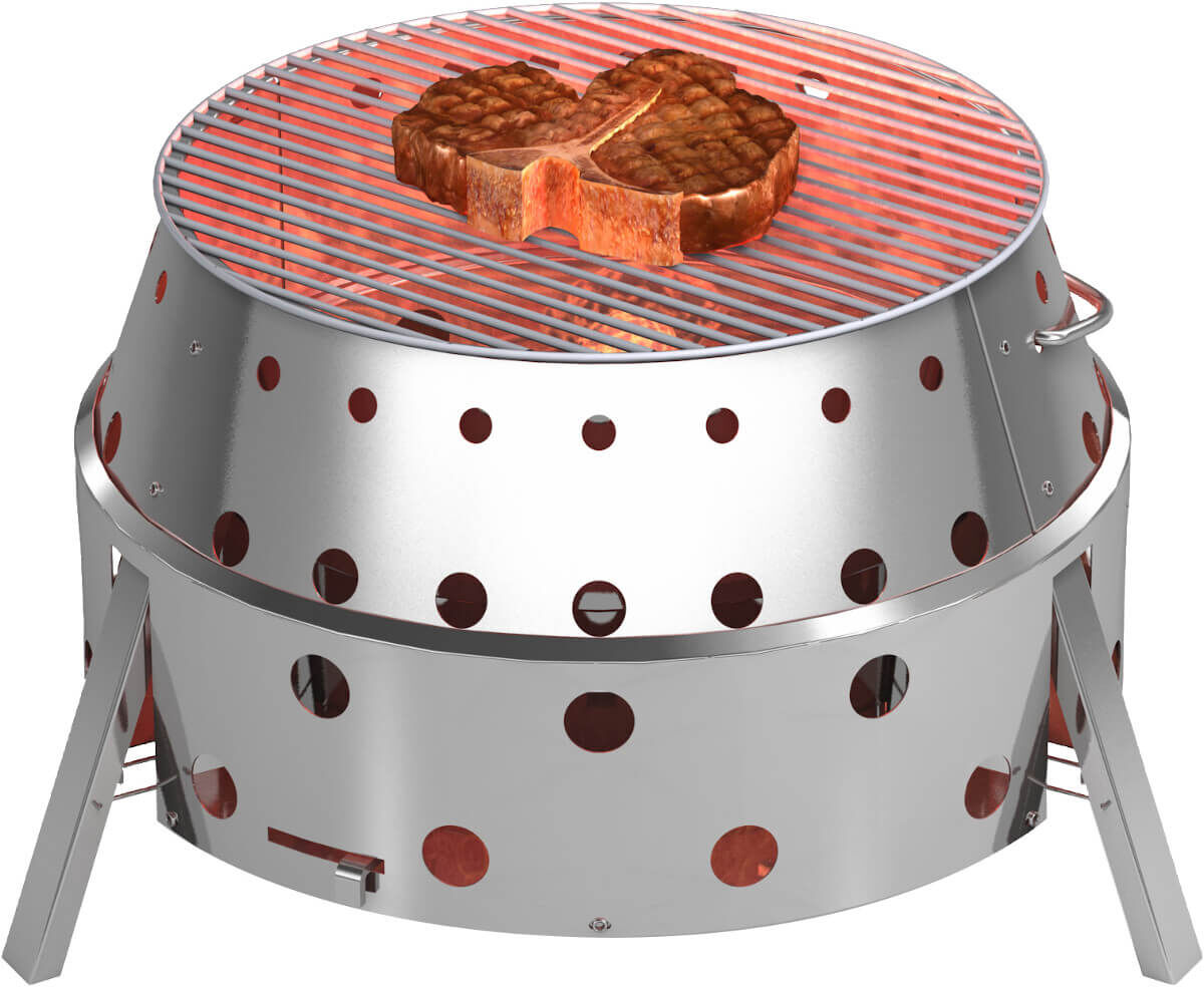 Petromax Atago 4 in 1 ~ Grill, Ofen, Herd oder Feuerschale von Petromax