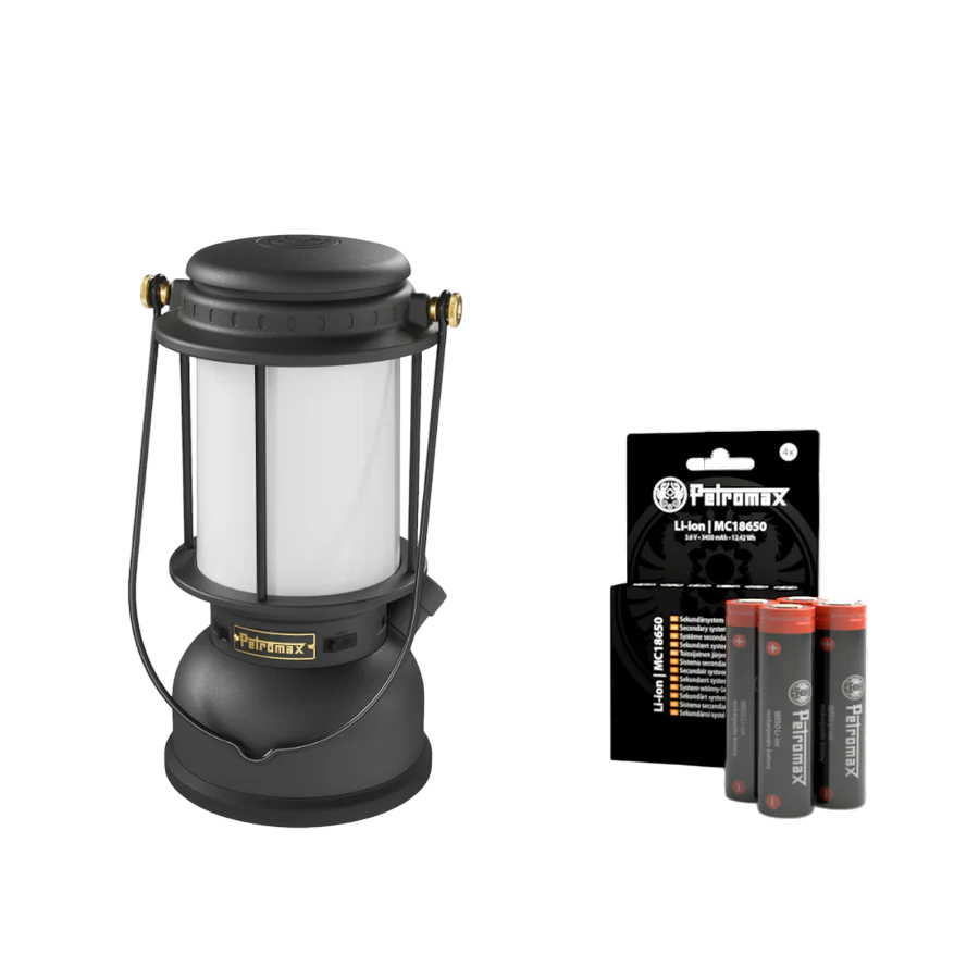Petromax LM500 Bundle LED Laterne + 4er-Set Akku | Neue Charge von Petromax
