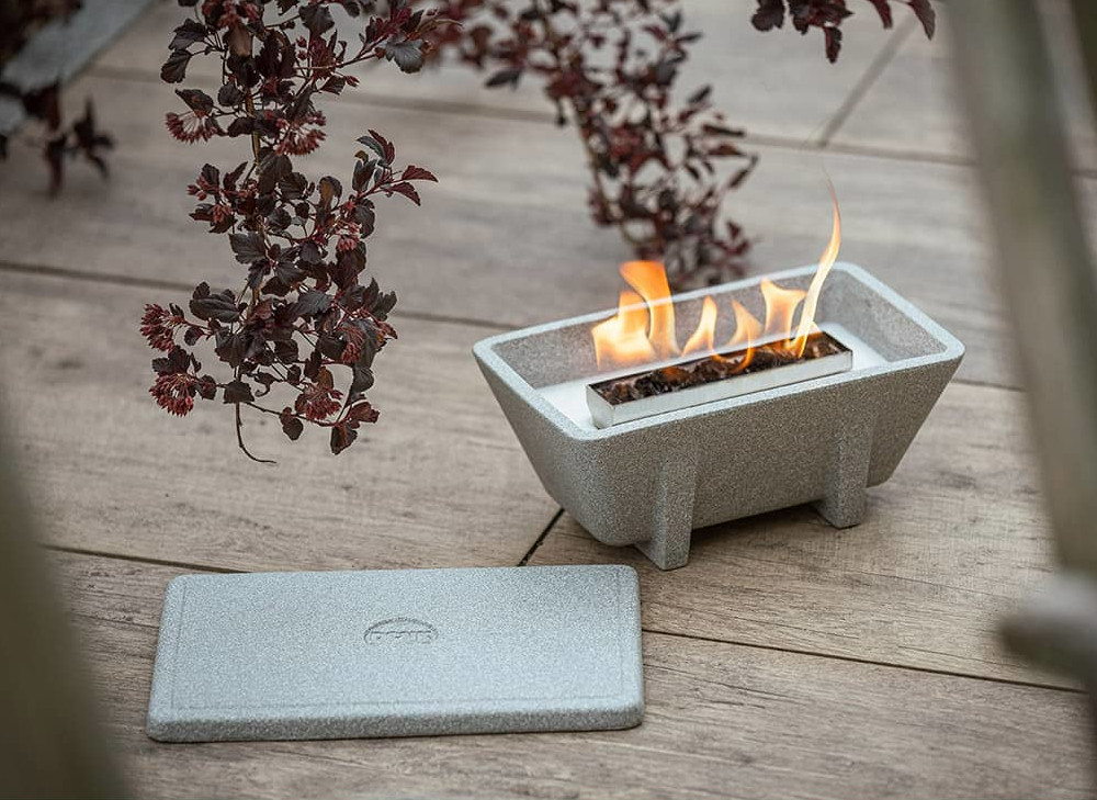 DENK Keramik Schmelzfeuer Outdoor XL Granicium + Wachs gefüllt | Deckel XL Granicium (SXLG+SXLG-DE) von DENK Keramik DENK Keramik Schmelzfeuer Outdoor XL Granicium + Wachs gefüllt | Deckel XL Granicium (SXLG+SXLG-DE) von DENK Keramik