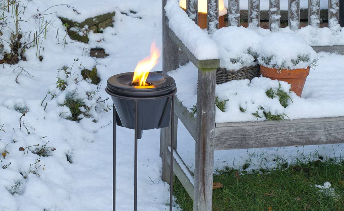 DENK Keramik Winterhaube & Schutzhaube für das Schmelzfeuer Outdoor CeraLava® - SFC-WH von DENK Keramik