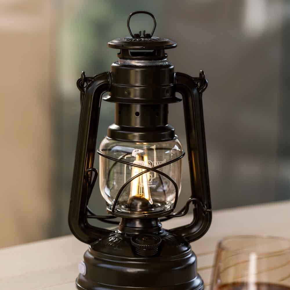 LED Laterne Baby Special 276 Matt Black | bis 150 Lumen | Dimmbar | Feuerhand von Feuerhand