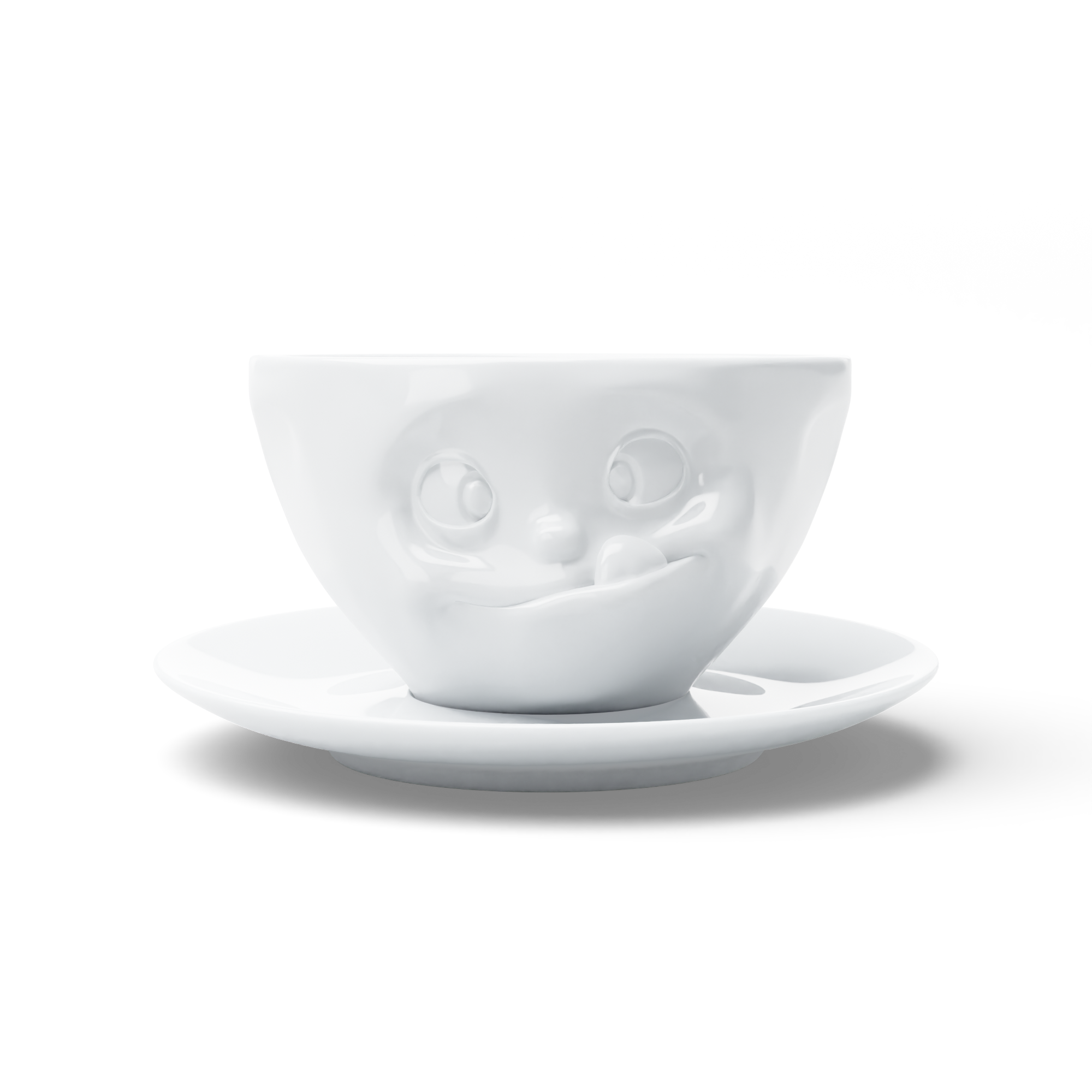 58products | Kaffeetasse Lecker weiß 200 ml ideal für Kaffee + Tee + Kakao | Made in Germany von 58products 58products | Kaffeetasse Lecker weiß 200 ml ideal für Kaffee + Tee + Kakao | Made in Germany von 58products