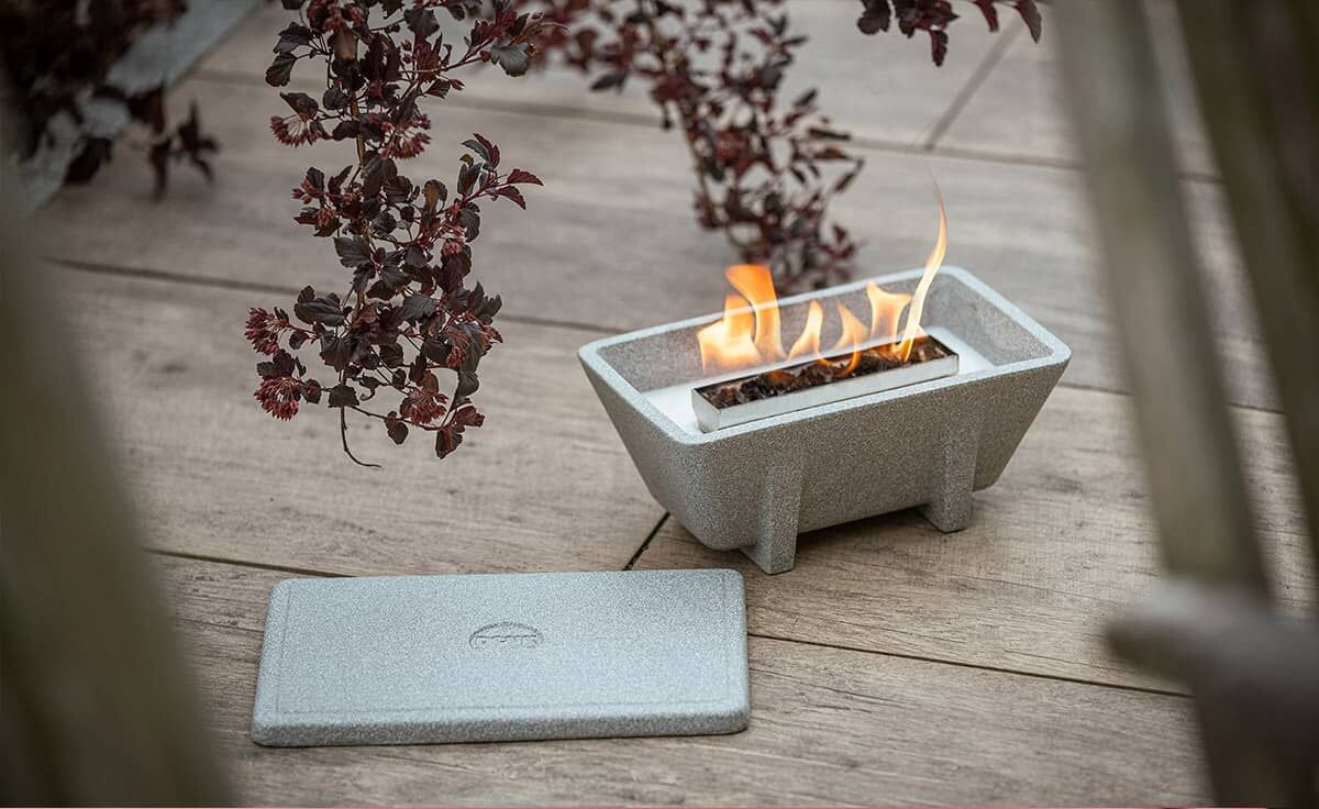 DENK Keramik Schmelzfeuer Outdoor XL Granicium mit Wachs gefüllt | SXLG von DENK Keramik DENK Keramik Schmelzfeuer Outdoor XL Granicium mit Wachs gefüllt | SXLG von DENK Keramik