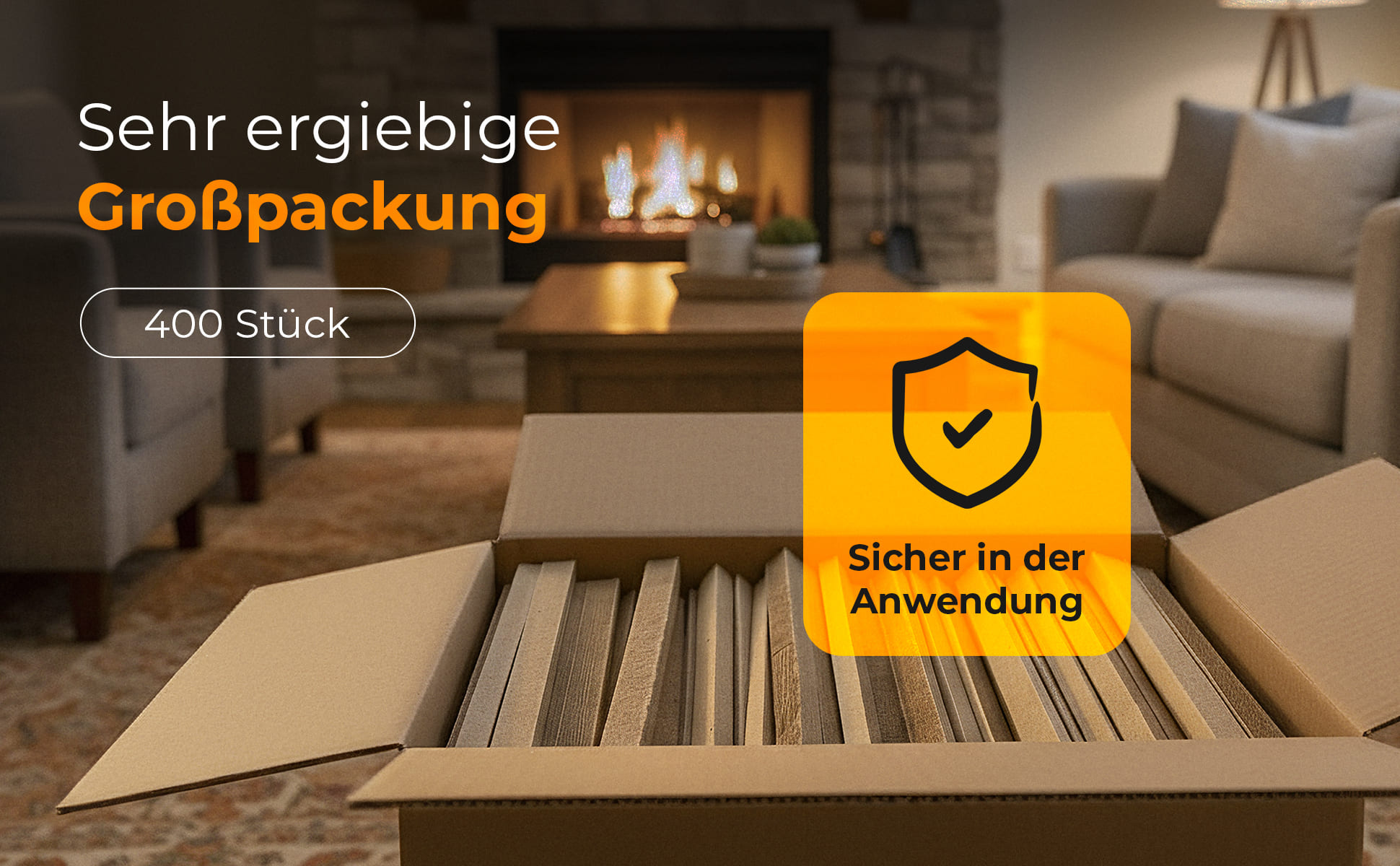 400 SILVER FIDIBUSSE® Anzünder | Kaminanzünder | Ofenanzünder | Grillanzünder 400 SILVER FIDIBUSSE® Anzünder | Kaminanzünder | Ofenanzünder | Grillanzünder