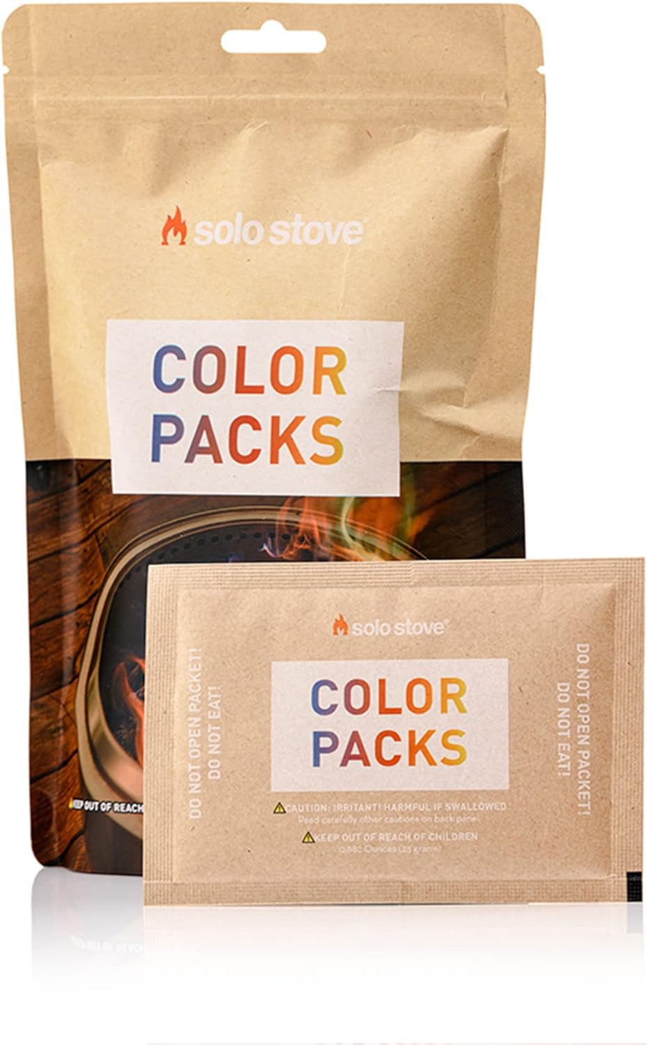 Solo Stove Color Packs - Buntes Feuerpulver - 10er Pack für Feuerstellen - Feuerschalen - Kamin und Lagerfeuer Solo Stove Color Packs - Buntes Feuerpulver - 10er Pack für Feuerstellen - Feuerschalen - Kamin und Lagerfeuer