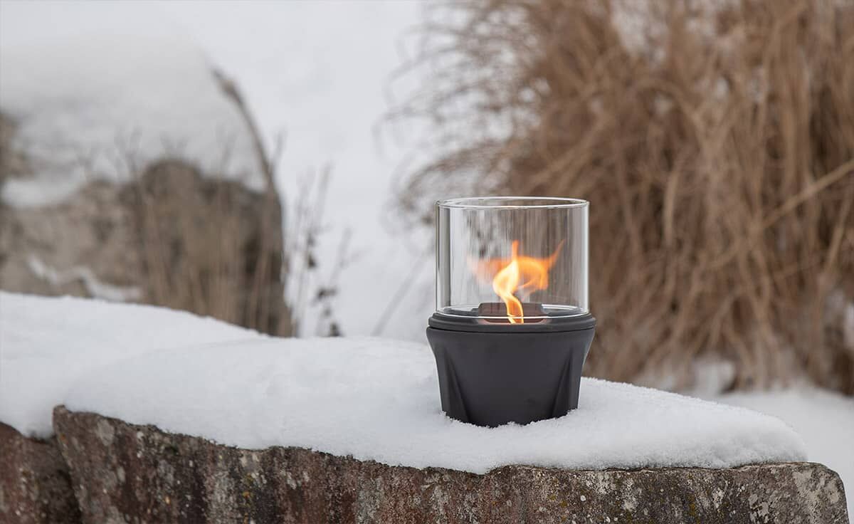DENK Keramik Lichtglas-Aufsatz für Schmelzfeuer® Outdoor CeraLava® ~ SFC-LGA von DENK Keramik