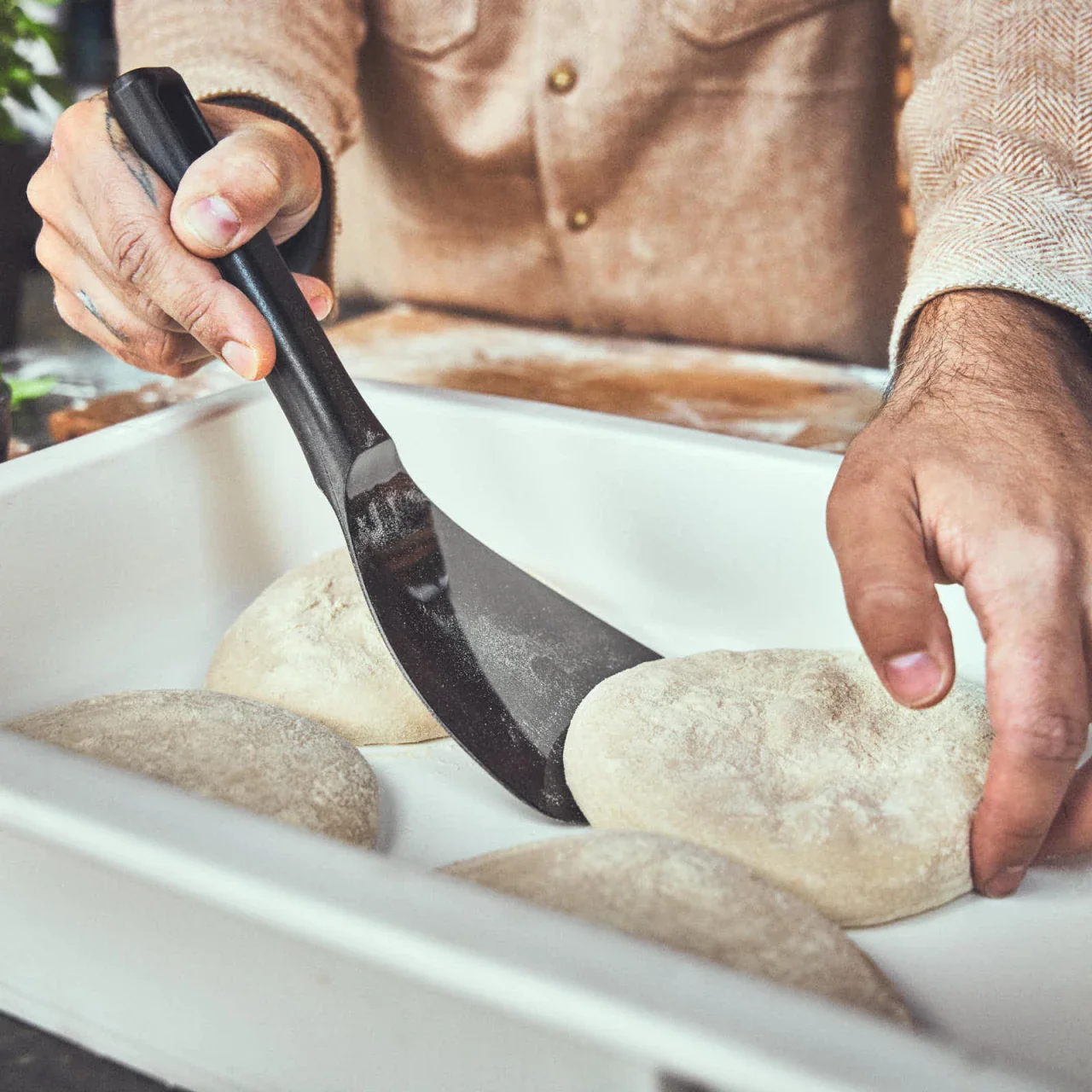 BURNHARD Pizza-Set 4-tlg. inkl. Pizzaschieber für den TONY von BURNHARD