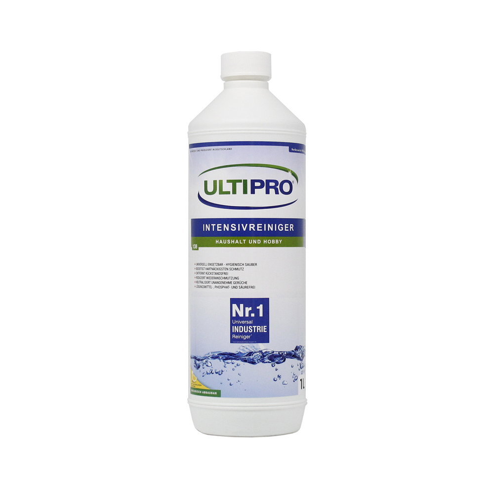 1x 1 Liter ULTIPRO Intensivreiniger für Haushalt & Hobby & Camping & Gewerbe | biologisch abbaubarer von ULTIPRO 1x 1 Liter ULTIPRO Intensivreiniger für Haushalt & Hobby & Camping & Gewerbe | biologisch abbaubarer von ULTIPRO