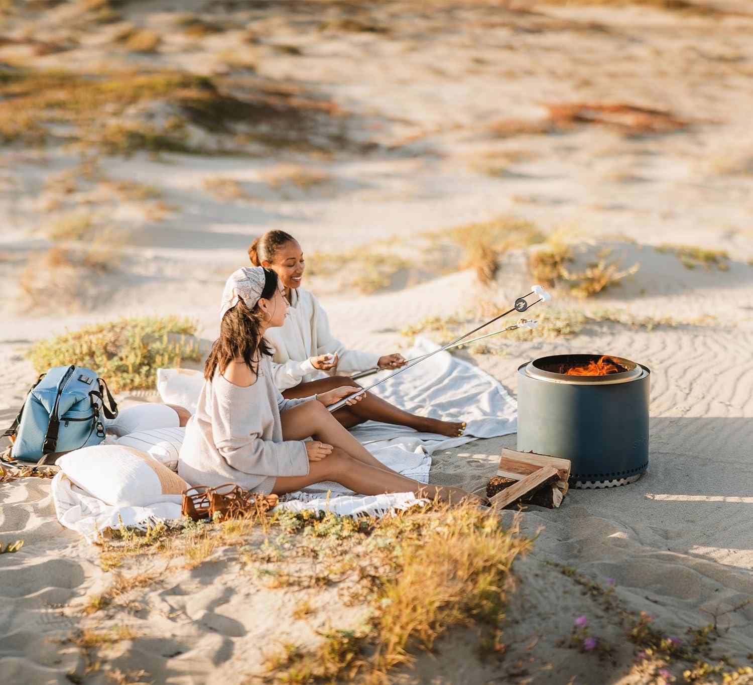 Solo Stove BONFIRE 2.0 + STAND WATER / Blau | Feuerschale - Feuerstelle - Feuertonne  von Solo Stove