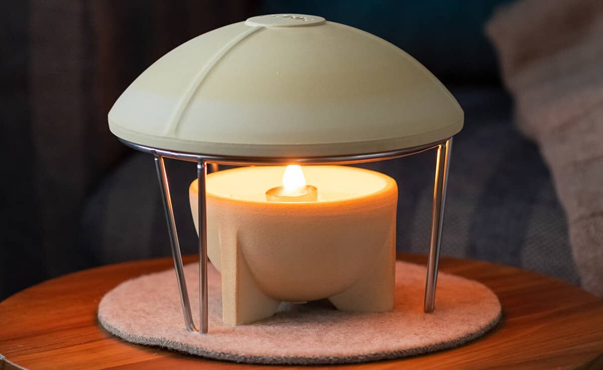 DENK Keramik Wärmehaube natur für Schmelzfeuer® Indoor ~ SFWH-NA von DENK Keramik