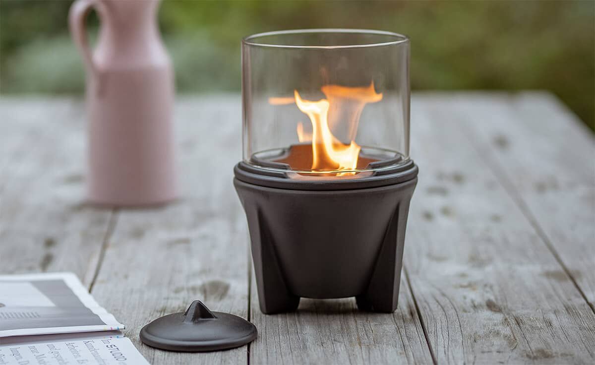 DENK Keramik Lichtglas-Aufsatz für Schmelzfeuer® Outdoor CeraLava® ~ SFC-LGA von DENK Keramik