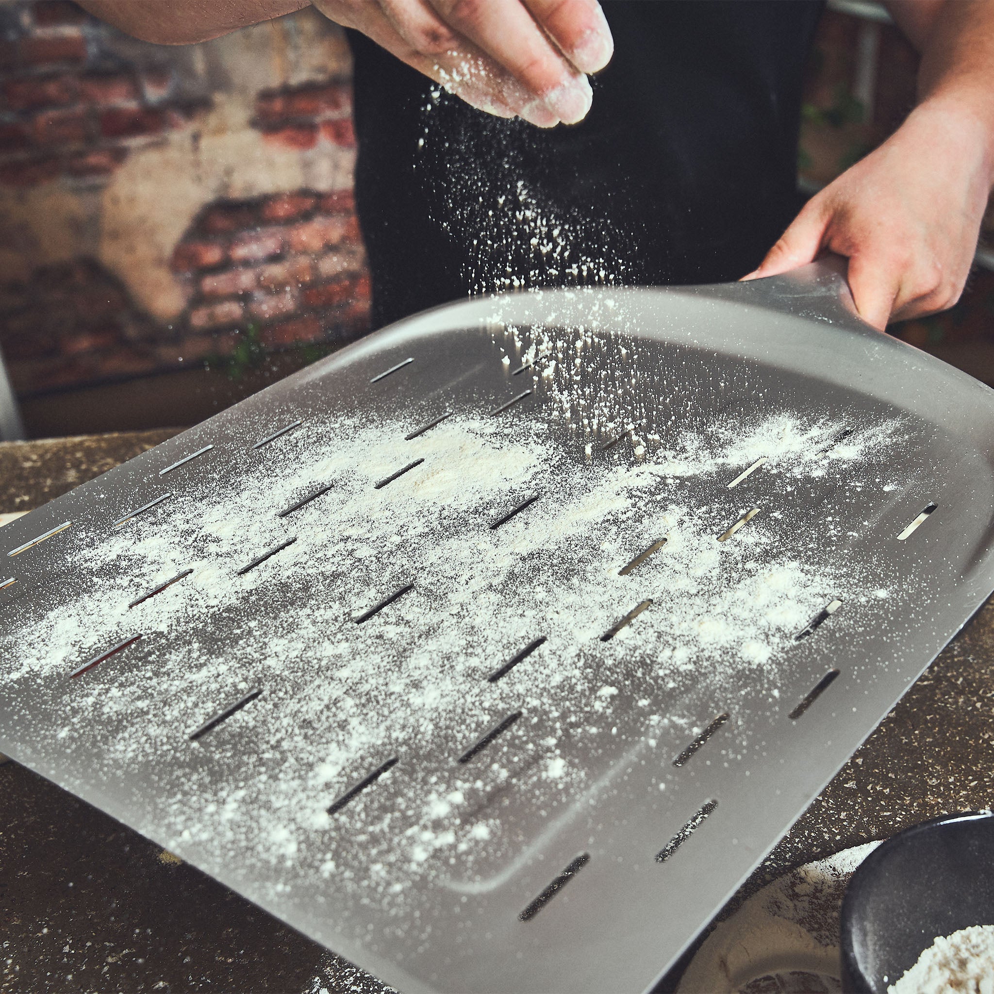 BURNHARD Pizzaschieber 36cm für FAT TONY von BURNHARD