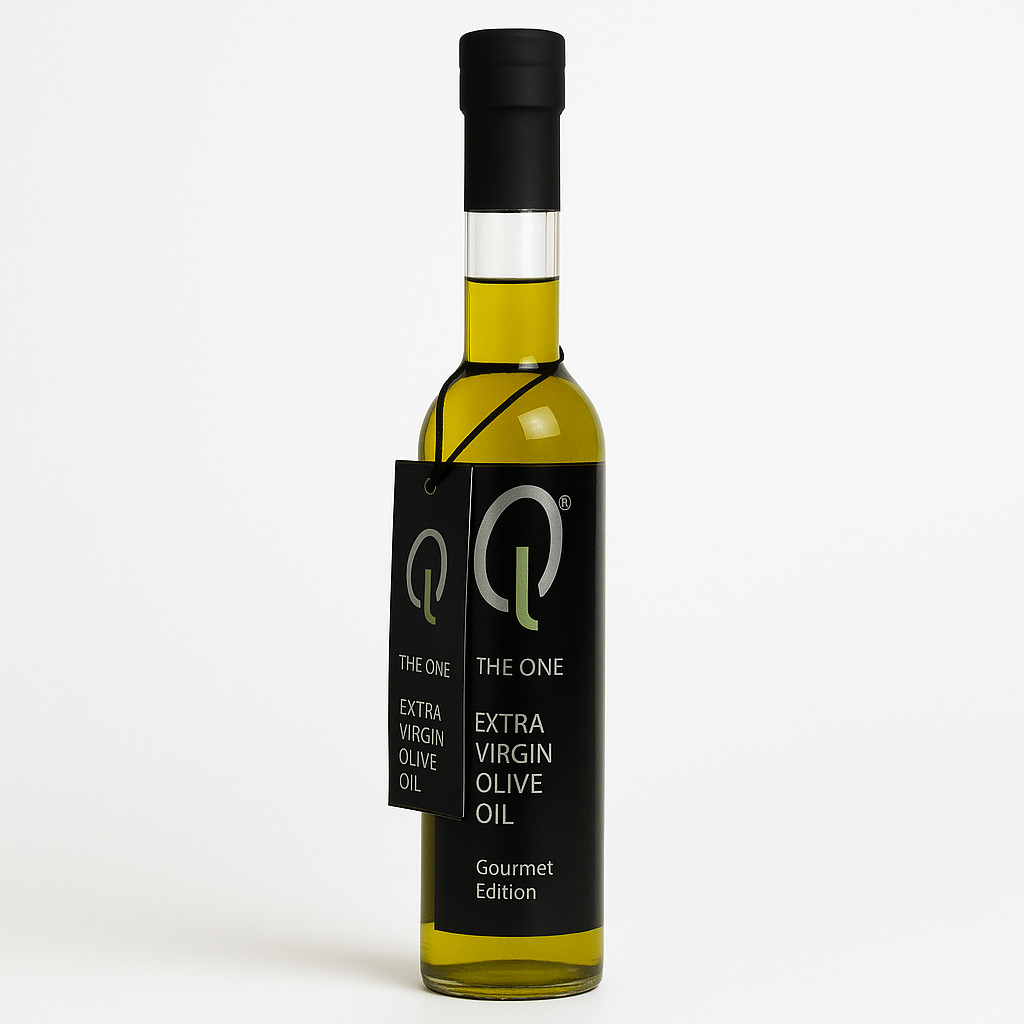 1x Villa Oliveto - THE ONE - Kaltgepresstes, sortenreines Olivenöl erster Güteklasse - EXTRA NATIVE - 0,5 Liter
