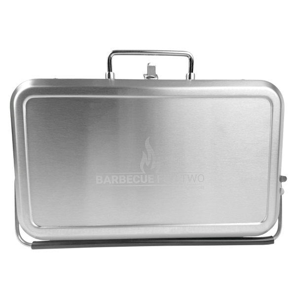 BBQ 42 kleinster Koffergasgrill für unterwegs für Schraubkartusche oder Holzkohle von HUW24 BBQ 42 kleinster Koffergasgrill für unterwegs für Schraubkartusche oder Holzkohle von HUW24