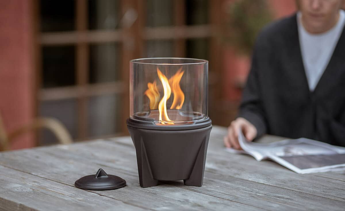 DENK Keramik Lichtglas-Aufsatz für Schmelzfeuer® Outdoor CeraLava® ~ SFC-LGA von DENK Keramik