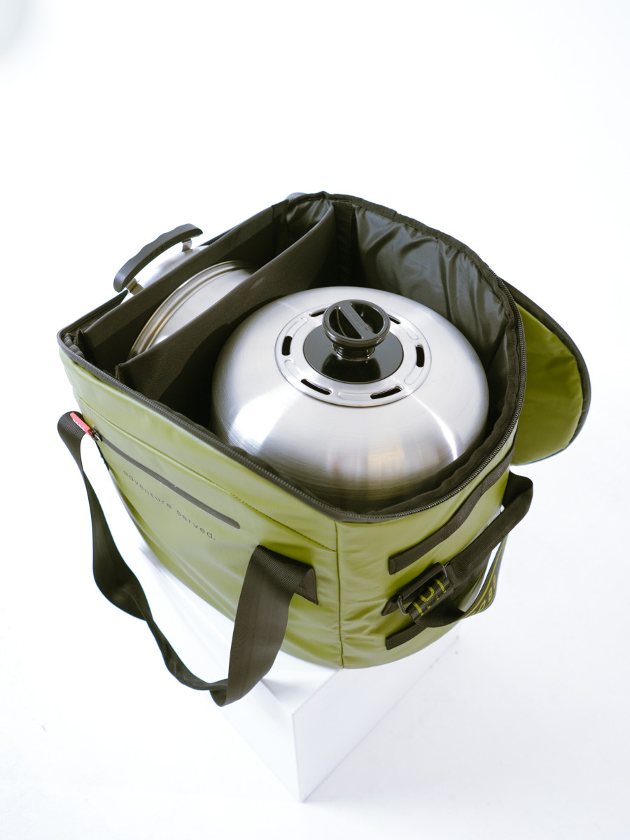 COBB Anywhere Bag Grün - Wetterfeste Premium Transporttasche für COBB Grills - Exklusiv bei SILVER GmbH von Cobb