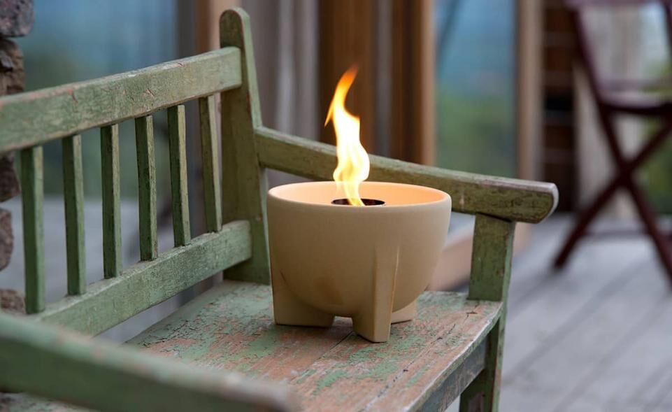 DENK Keramik Schmelzfeuer Outdoor (SFD) & Deckel CeraNatur (SFD-DE) von DENK Keramik