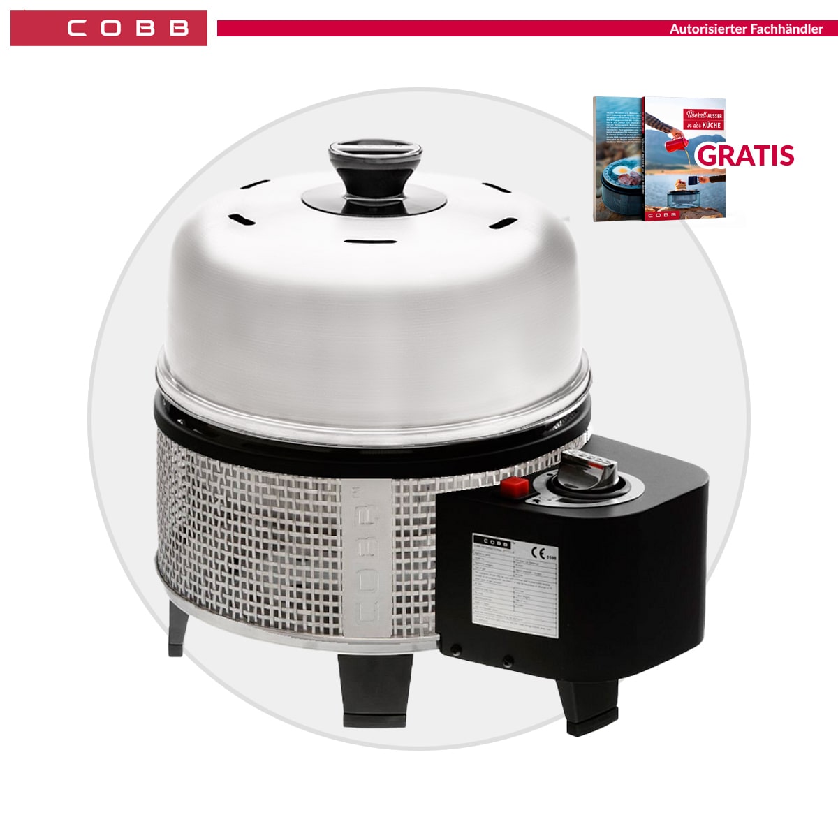 Cobb Premier Gas DELUXE 2.0 | Multifunktionsküche | Facelift (CO700-3)