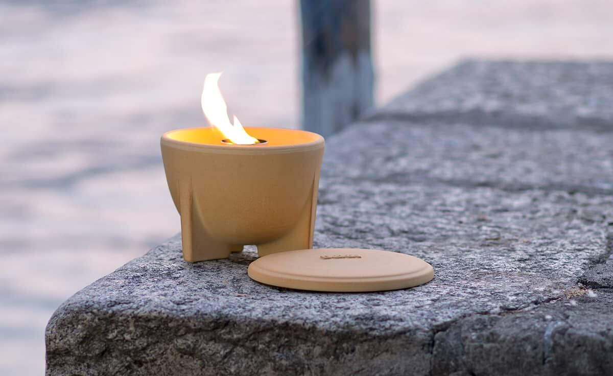Deckel für das Schmelzfeuer CeraNatur® - Outdoor - SFD-DE von DENK Keramik