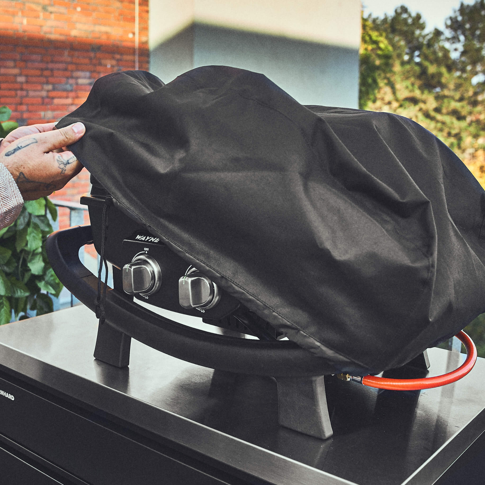 BURNHARD WAYNE Balkongrill 2-Brenner von BURNHARD